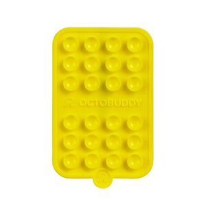 Octobuddy Silicone Suction Cup Phone Case Mount Magnet - Canary Yellow